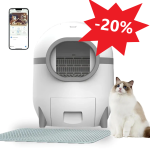 Nutikas isepuhastuv kasside pesakast smart wifi apka 60l (54 x 54 x 69 cm)