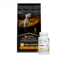 PURINA Veterinary PVD NF Renal Function 12kg + LAB-V Renalis 45 kapslitj