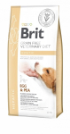 Brit gf veterinaar-dieettoit koertele Hepatic 12 kg