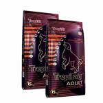 TROPIDOG Spuer Premium t&auml;iskasvanud keskmise ja suure t&otilde;ugu koertele kana ja l&otilde;hega 2x15kg