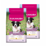 EUKANUBA kasvavale keskmise suurusega kutsikale kana 2x3kg