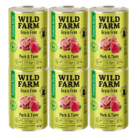 WILD FARM Premium Grain Free Pork and Tuna 400g - teraviljavaba kassitoit
