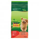Friskies Active Karma t&auml;iskasvanud koertele veiseliha ja k&ouml;&ouml;giviljadega 15 kg