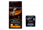 PURINA Veterinary PVD OM kaaluj&auml;lgimine 12 kg + PURINA PVD FortiFlora koer 30 kotikest