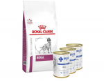ROYAL CANIN Renal RF 14 2kg + ENZO VET neerudiit neeruhaigustele veiselihaga koertele 3x400g