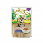 Stuzzy Bocconcini Sterilized, m&auml;rgtoit kassidele, kalkun kastmes, 85 g, pakend, steriliseeritud kassidele