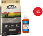 ACANA HERITAGE Light & Fit Dog 11,4kg + LAB V l&otilde;he&otilde;li koertele ja kassidele 500ml