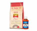 FITMIN Medium Senior 12 kg + LAB V l&otilde;he&otilde;li koertele ja kassidele 250 ml