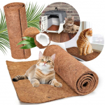 NUXIE&reg; PREMIUM kookosp&auml;hklimatt puuri kandja kraapimispost k&uuml;&uuml;likule kassile xxl 60x100cm