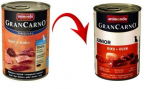ANIMONDA GranCarno Junior maitse: veiseliha + kana 400g
