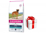 EUKANUBA T&auml;iskasvanud bokser 12 kg + &Uuml;LLATUS TEIE KOERALE
