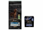 Purina Pro Plan Large Adult Athletic Optidigest, lambaliha ja riis 14 kg + PURINA PVD FortiFlora Dog 30 kotikest