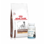 ROYAL CANIN Fibre Response Gastrointestinal koertele 2 kg + LAB-V Synbiotic Vet &ndash; seedetrakti tervis ja soole mikrofloor koertele ja kassidele 45 kapslit