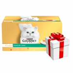 Purina Gourmet Gold kassitoit Savoury Cake 48 x 85 g + &uuml;llatus teie kassile