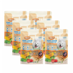 MOOCHIE HOME COOKED Beauty Skin & Coat - Chicken, Pumpkin & Tomato 255g koerale (retsept kana, k&otilde;rvitsa ja tomatitega)