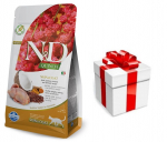 Farmina N&D Quinoa kassikarja SKIN & COAT QUAIL 300g