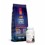 PRIMAL SPIRIT 60% Wilderness 12 kg + LAB-V Allerga Control &ndash; allergia s&uuml;mptomite leevendamine 45 kapslit