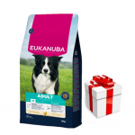 EUKANUBA Active Adult Medium Breed Chicken 15 kg + &uuml;llatus teie koerale