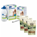 Virbac Pronefra 180 ml + WILD FARM MIX 3x50 g kasside maiustused