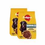 Pedigree Adult Senior linnuliha ja k&ouml;&ouml;giviljadega 2x2,6 kg