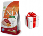 Farmina N&D K&otilde;rvitsaga kassikari KURAT, KURATIIN JA POMEGRANAAT NEUTERED RECIPE 1.5kg