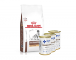 ROYAL CANIN Fibre Response Gastrointestinal koertele 7,5kg + ENZO VET Intestinal dieet koertele lambalihaga 3x400g