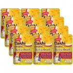 INABA Dashi Delights siidine puljong kana, tuunikala ja l&otilde;hega 12x40g