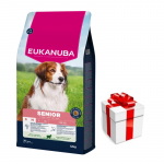 EUKANUBA Mature&Senior Small & Medium Lamb & Rice 12 kg + &uuml;llatus teie koerale