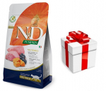 FARMINA N&D Pumpkin Feline Lambaliha ja mustika kastreeritud t&auml;iskasvanud 300g