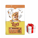VERSELE-LAGA Lara Adult Turkey & Chicken 1,9 kg &ndash; t&auml;iskasvanud kasside toit kana ja kalkuniga + &uuml;llatus teie kassile