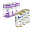 Calibra Veterinary Diets Recovery Dog/Cat 3x400g + ENZO VET Recovery dieet koertele 3x400g