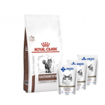 ROYAL CANIN Gastro Intestinal keskmise kalorsusega GIM 35 400 g + ENZO VET Soole lamba kastmega kassidele 3x100 g