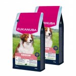 EUKANUBA Mature&Senior Small & Medium Lamb & Rice 2x12kg