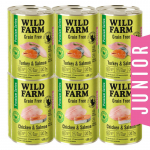 WILD FARM Premium Grain Free Turkey and Salmon / Chicken and Salmon Junior 12x400g &ndash; teraviljavaba kassipoegade toit