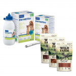 Virbac Pronefra 180 ml + WILD FARM MIX 3x50 g maiustused koertele