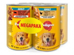 PEDIGREE Adult purk 4X400G - m&auml;rja koeratoit želees (2x KANADEGA, 2x PIIMAGA)