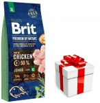 BRIT Premium By Nature Junior XL 15kg + koeratoit