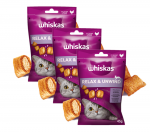 WHISKAS Relax & Relieve 3x45g kasside maiustused kana