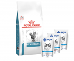 ROYAL CANIN Anallergenic Cat 2kg + ENZO VET h&uuml;poallergeensed tooted kassidele lambaliha želeega 3x100g