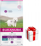 EUKANUBA Daily Care Adult Sensitive Skin 12 kg + KINGITUS TEIE KOERALE