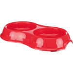 TRIXIE Plastikust topeltkauss 2 x 0,2 l/11 cm tk