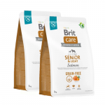 BRIT CARE Koeratoit teraviljavaba Senior & Light L&otilde;he 2x3kg