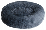 SNAPPY lemmiklooma voodi pehmo donut tumehall S 50x50x15cm S 50x50x15cm