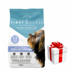 Kvaliteetne teraviljavaba kuivtoit t&auml;iskasvanud v&auml;ikest t&otilde;ugu koertele, 1,5 kg + &uuml;llatus teie koerale