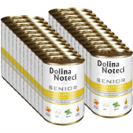 Dolina Noteci PREMIUM Senior kana porgandite ja basiilikuga 24x400g