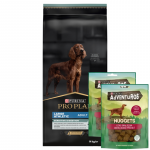 Purina Pro Plan Large Adult Athletic Optidigest, lambaliha ja riis 14 kg + Adventuros Nuggets 2x90 g TASUTA