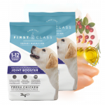 K&otilde;rge kvaliteediga teraviljavaba kuivtoit kutsikatele, mis on loodud liigeste kaitsmiseks, 2x3 kg