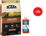 ACANA HERITAGE Adult Large Breed 11,4kg + LAB V l&otilde;he&otilde;li koertele ja kassidele 500ml