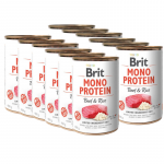 BRIT MONO PROTEIN BEEF & BROWN RICE 400g