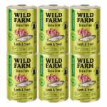 WILD FARM Premium Grain Free Lambaliha ja forell 400g - teraviljavaba kassitoit